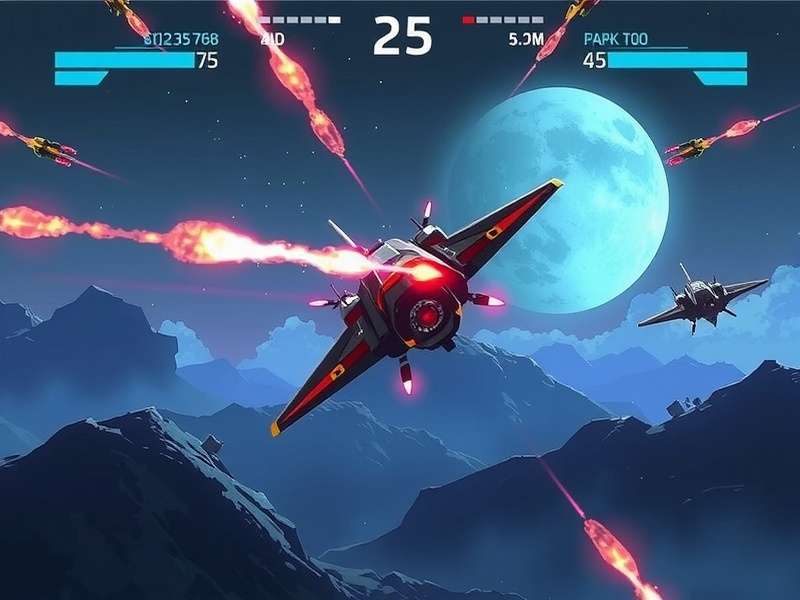 Comet Fury Fighter gameplay screenshot